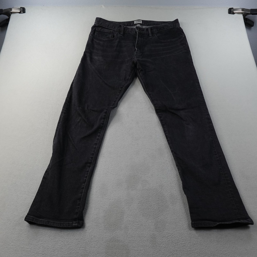 Todd Snyder Slim Fit Jeans Mens 32x28 Black Stretch 5 Pocket Denim Tapered